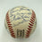 Mickey Mantle & Joe Dimaggio 1974 Hall Of Fame Induction Signed Baseball JSA COA