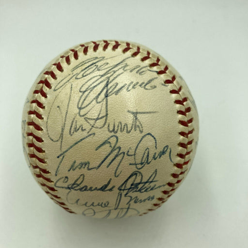 Beautiful Roberto Clemente 1960's All Star Game Team Signed Baseball JSA COA