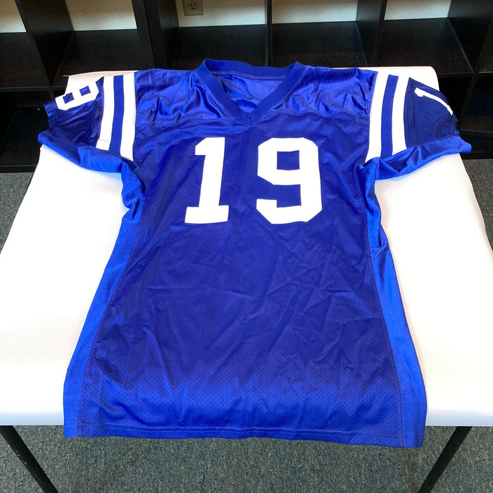 Johnny Unitas "All Century Quarterback" Signed Baltimore Colts Jersey JSA COA