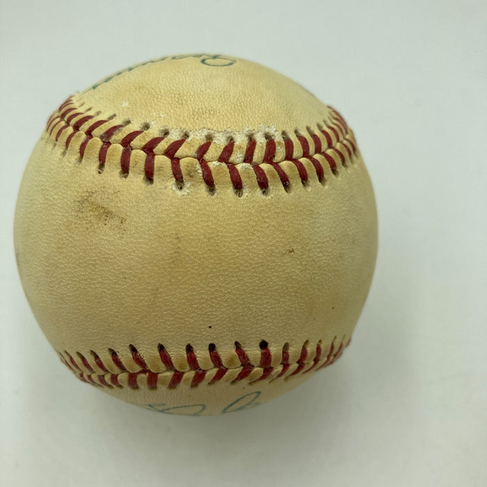Don Mattingly 1980 Pre Rookie Minor League Multi Signed Baseball JSA COA