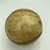 1927 New York Giants Team Signed Baseball John McGraw & Mel Ott JSA COA