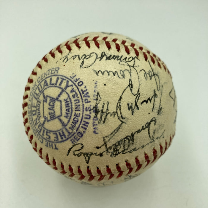 Ted Williams Rookie 1939 Boston Red Sox Team Signed Baseball Jimmie Foxx JSA COA
