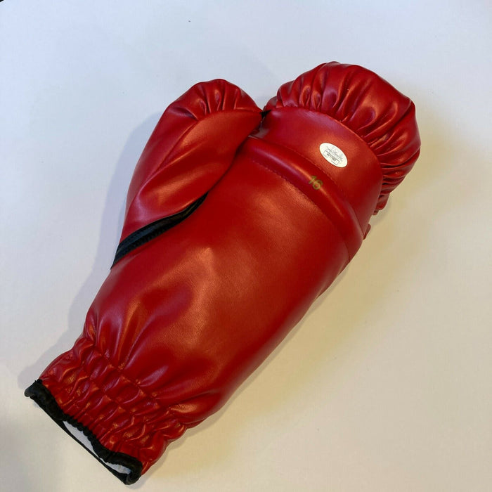 Sergio Martinez Larry Hazzard Nino Benvenuti Danny Lopez Signed Glove JSA COA