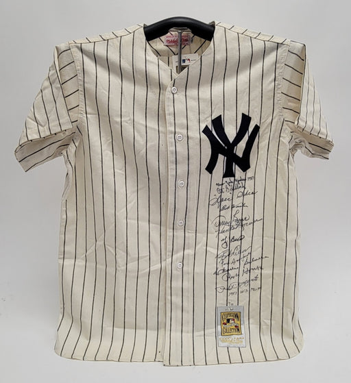 1951 New York Yankees World Series Champs Team Signed Jersey Steiner COA