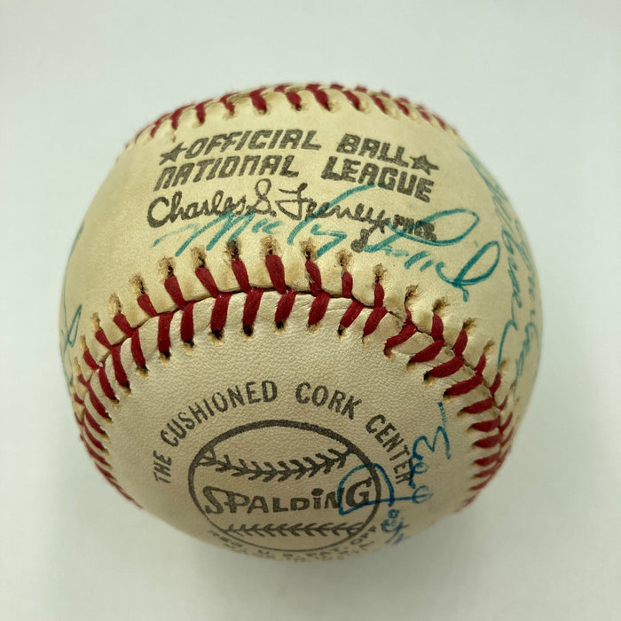 1976 New York Mets Team Signed National League Baseball Tom Seaver Beckett COA