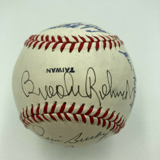 Brooks Robinson HOF Signed Cracker Jack Old Timers Game Baseball Beckett COA