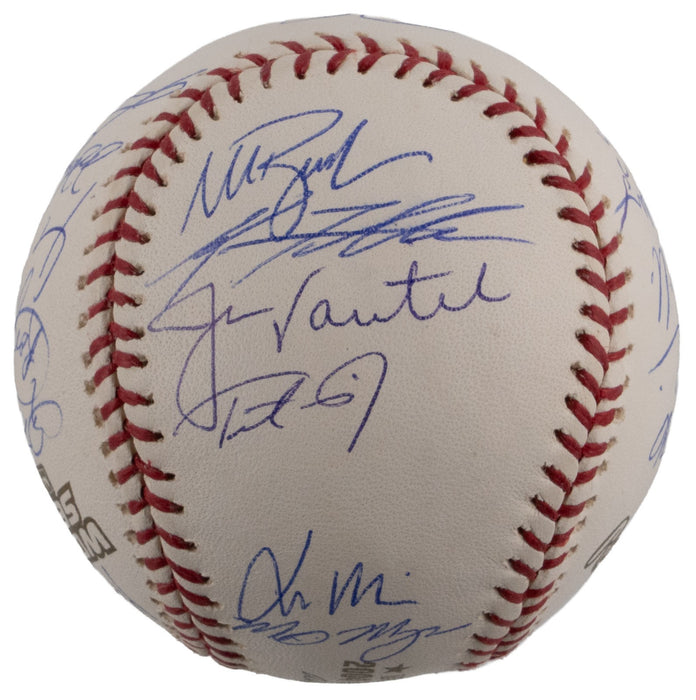 2004 Boston Red Sox World Series Champs Team Signed W.S. Baseball JSA COA