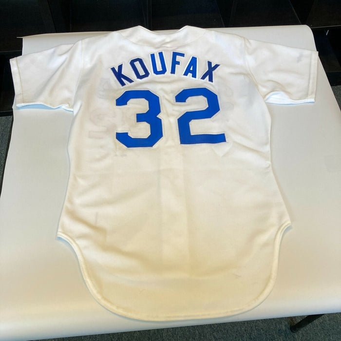 Sandy Koufax "Hall Of Fame 1972" Signed Vintage Los Angeles Dodgers Jersey JSA