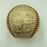 Frankie Frisch 1951 Chicago Cubs Team Signed National League Baseball PSA DNA