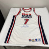 Larry Bird Game Used Signed 1992 Olympics Team USA Jersey MEARS COA & Beckett