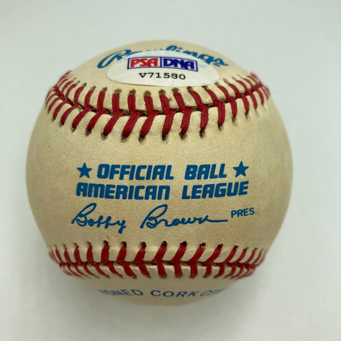 Cal Ripken Jr Signed Official American League Baseball PSA DNA COA