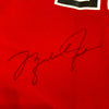 Michael Jordan Rookie Era Signed 1980's Sand Knit Chicago Bulls Jersey Beckett
