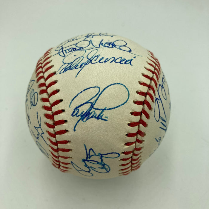 1990 All Star Game Team Signed Baseball Ozzie Smith Ryne Sandberg Beckett COA