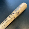 Dick Locher Signed Baseball Bat With Dick Tracy Hand Drawn Cartoon Art JSA COA