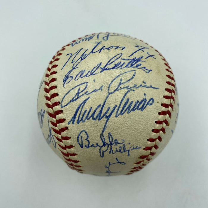 Beautiful 1959 Chicago White Sox AL Champs Team Signed Baseball JSA COA