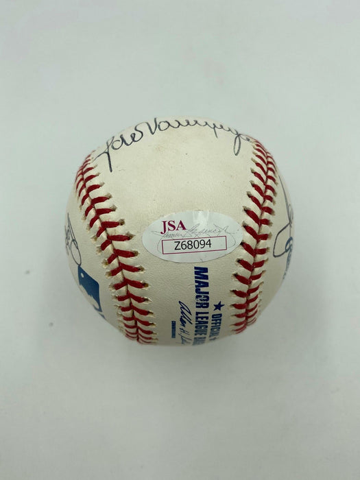 Extraordinary Los Angeles Dodgers Broadcaster Signed Baseball W/ Vin Scully JSA