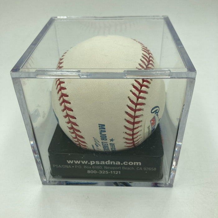 Stan Musial HOF 1969 Signed Baseball PSA DNA Graded 10 GEM MINT