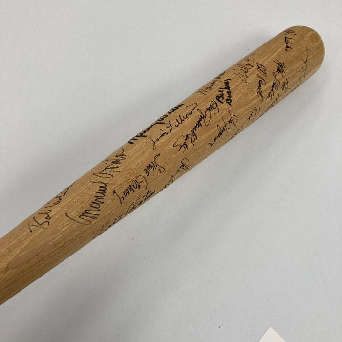 1971 Los Angeles Dodgers Team Signed Game Issued Baseball Bat PSA DNA COA