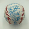 Vintage 1986 New York Mets World Series Champs Team Signed Baseball JSA COA