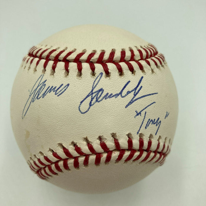 James Gandolfini Tony Soprano Signed Major League Baseball With JSA COA
