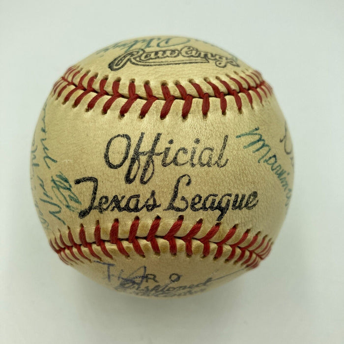 Willard Brown Negro League Hall Of Fame 1956 Team Signed Baseball JSA COA