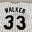 Larry Walker Signed Game Issued Colorado Rockies Russell Jersey JSA COA