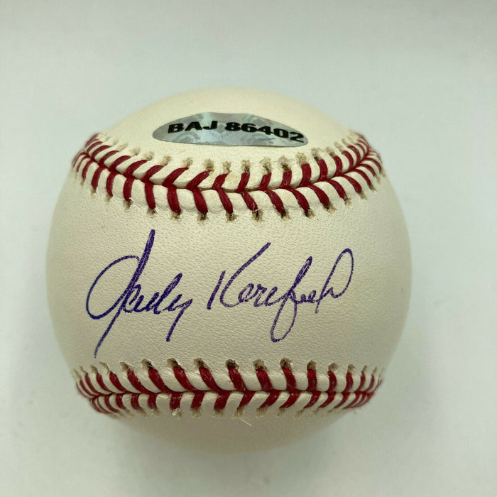 Sandy Koufax Signed Major League Baseball With UDA Upper Deck Authentic COA