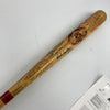 Beautiful Mickey Mantle Ted Williams 57 Sigs Hall Of Fame Multi Signed Bat BAS