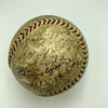 1927 NY Yankees WS Champs Team Signed Baseball Babe Ruth Lou Gehrig PSA DNA COA