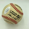 Bill Ready Cash Signed Official Major League Baseball Negro League Legend JSA