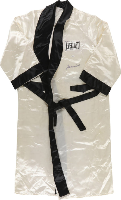 Muhammad Ali Signed Everlast Boxing Robe JSA COA