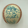 1977 NY Yankees World Series Champs Team Signed Baseball Thurman Munson JSA COA