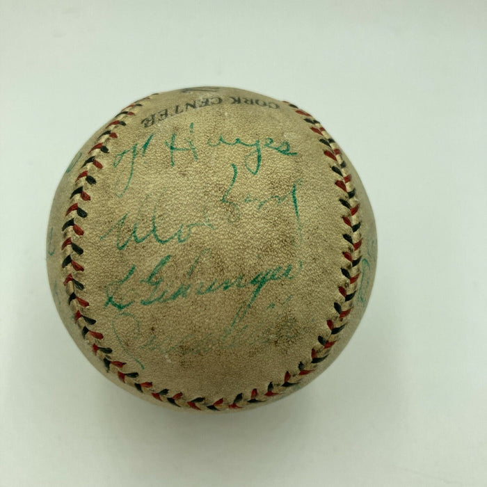 Babe Ruth & Lou Gehrig 1934 Tour Of Japan Team Signed Baseball With JSA COA