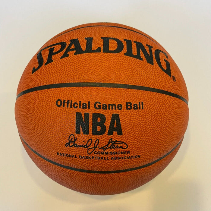 Kevin Garnett "2004 MVP" Signed Spalding NBA Game Basketball Upper Deck UDA COA