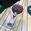 2001 Luis Gonzalez Signed Game Used Arizona Diamondbacks Jersey World Series JSA