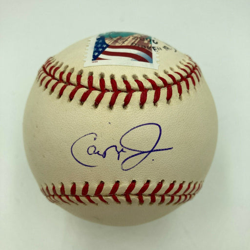 Cal Ripken Jr. 3,000th Hit Signed Baseball Postmarked 4-15-2000 With JSA COA