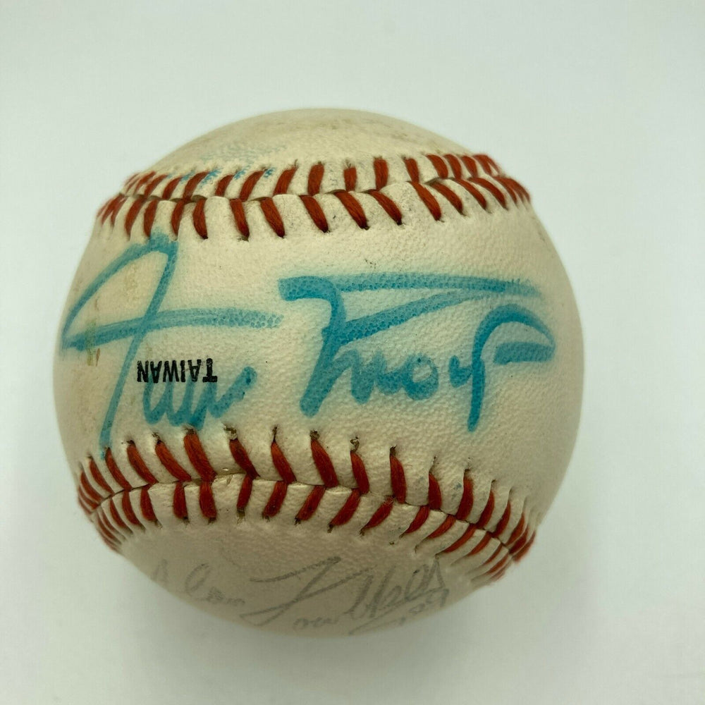 Willie Mays Signed Vintage 1970's San Francisco Giants Baseball JSA COA