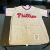 Richie Ashburn Signed Autographed Authentic Philadelphia Phillies Jersey JSA COA