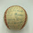 1953 New York Yankees World Series Champs Team Signed Baseball Mickey Mantle JSA