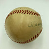 Earliest Known Casey Stengel 1941 Single Signed National League Baseball JSA COA