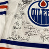 1984-85 Edmonton Oilers Stanley Cup Champs Team Signed Jersey Wayne Gretzky JSA