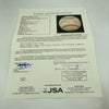 1962 New York Yankees W.S. Champs Team Signed Baseball Mickey Mantle JSA COA