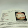 James Jimmy Stewart Signed National League Baseball JSA COA Movie Star Celebrity