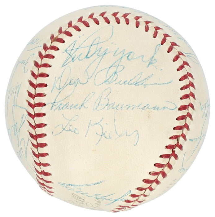 Ted Williams 1959 Boston Red Sox Team Signed Baseball Beckett COA