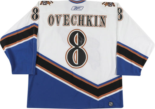 Alexander Ovechkin 2005 Washington Capitals Signed Game Issued Rookie Jersey PSA