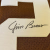 Jim Brown "ROY 1957 3X MVP" Signed 1964 Cleveland Browns Jersey JSA COA
