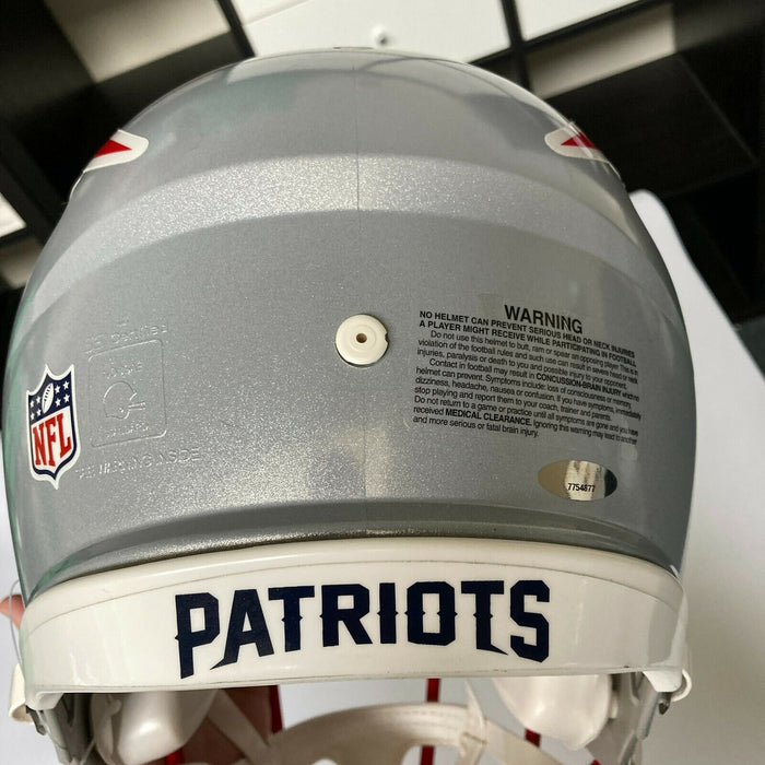 Tom Brady UDA Signed New England Patriots Authentic Game Model Helmet Upper Deck