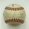 Stunning 1950's Mickey Mantle Ted Williams Willie Mays Signed Baseball Beckett