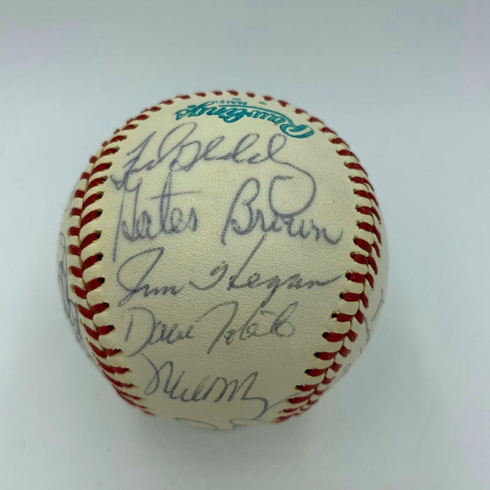 Rare 1978 Detroit Tigers Team Signed American League Baseball With JSA COA