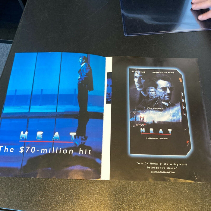 Al Pacino Signed Autographed Heat Movie Folder With Photos JSA COA